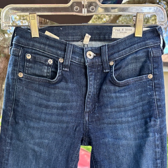 Rag & Bone Indigo Denim Jeans - Picture 2 of 9
